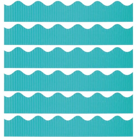 Bordette Decorative Border, Azure, 2.25in x 50ft, PK6 P0037166